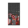 Sonic, 1/4" drive socket set. 61-piece. US / SAE sizes