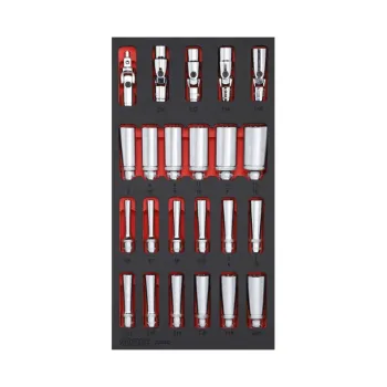 Sonic, 3/8" drive Deep socket set. 23-piece. US/SAE sizes