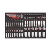 Sonic, socket & bit socket set 100-piece. US/SAE sizes