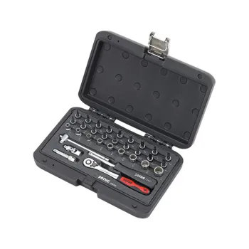 Sonic, Combination socket set 1/4", 32-piece. US/SAE sizes