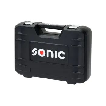 Sonic, combination socket/wrench set 1/2", 34-piece. US/SAE