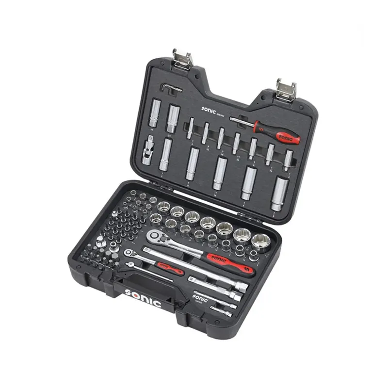 Sonic, combination socket/bit set 85-piece. US/SAE