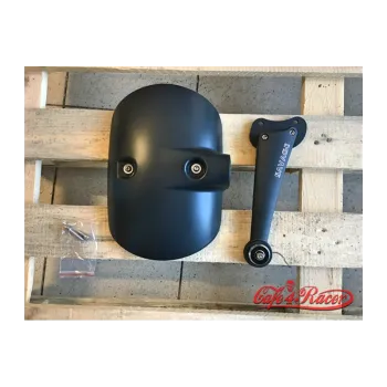 cafe 4 racer - Zadný blatník pre BMW R NINET 14-18 blatník hliník /plast čierny - Cafe4Racer Predné & zadné blatníky 