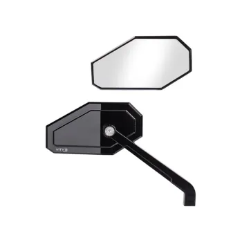 cafe 4 racer - Arlen Ness Mini Stocker billet mirror left chrome - ARLEN NESS Standard mirrors 