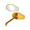 cafe 4 racer - Vitys Design, Massive Mirror. Right. Gold - Vity's Design Standard mirrors 