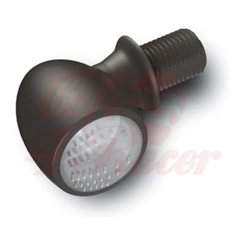cafe 4 racer - Bullet Atto LED-indicator from Kellermann, black, clear lens - Kellermann Standard indicators 