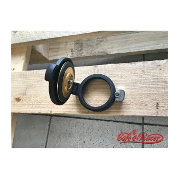 cafe 4 racer - Monza uzáver na nádrž drsný povrch čierny 2.5"/62mm - Motone Uzáver nádrže 