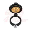 cafe 4 racer - Monza Flip Up Gas Tank Cap 2.5"/62mm - wrinkle Black - Motone Fuel Caps 