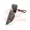 cafe 4 racer - Rear Light LED CR4 Led taillight with plate holder - Black & Smoke - Cafe4Racer LED Rear lights 
