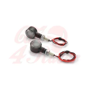 cafe 4 racer - DAYTONA LED smerovky D-Light SOL, čierne, dymové skličko - Daytona Štandardné smerovky 4054783346981