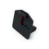 cafe 4 racer - CPV, Dyna shock mount license plate bracket kit FR. Black - CPV License plate holders 