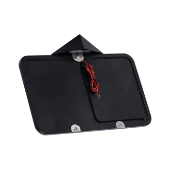cafe 4 racer - Highway Hawk Rear tire license plate holder black - Highway Hawk License plate holders  4054783091881