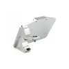 cafe 4 racer - CPV, License plate bracket kit swing. Polished. EU - CPV License plate holders 