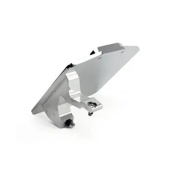 cafe 4 racer - CPV, License plate bracket kit swing. Polished. Germany - CPV License plate holders 
