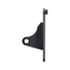 CPV, side mount license plate bracket. Black powder coated