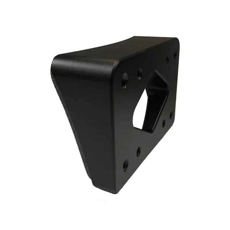 cafe 4 racer - DMP, license plate frame mount block. Large angle - Danish Motorcycle Parts License plate holders 