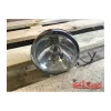 cafe 4 racer - HIGHWAY HAWK 4 ½ inch Spotlight Bates black / chrome - Highway Hawk Headlights bottom mount 4054783213900