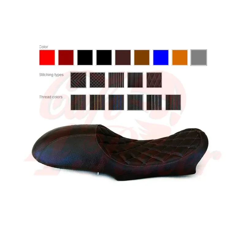 cafe 4 racer - Solo seat for BMW K series - Configurator of multiple choice - Cafe4Racer Upholstered 