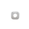 cafe 4 racer - IXRACE end cap for square silencers, below - IXRACE Exhaust systems 4054783161300