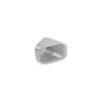 cafe 4 racer - IXRACE end cap for square silencers, below - IXRACE Exhaust systems 4054783161300