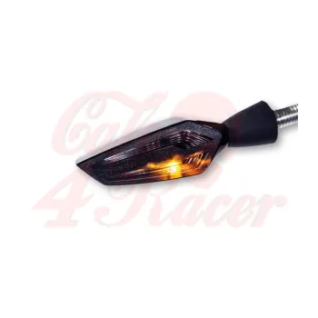 cafe 4 racer - Motogadget 3v1 směrovky m-Blaze EDGE, zadní levá, tmavý chrom - Motogadget Standardní ukazatele směru 