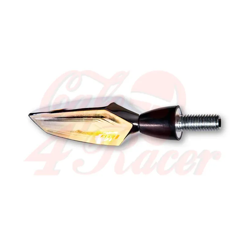cafe 4 racer - Motogadget 3v1 smerovky m-Blaze EDGE, zadná ľavá, chróm - Motogadget Štandardné smerovky 