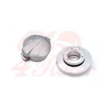 cafe 4 racer - BMW R nine T fuel caps SILVER monza style brushed - Cafe4Racer Fuel Caps 