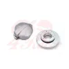 cafe 4 racer - BMW R nine T fuel caps SILVER monza style brushed - Cafe4Racer Fuel Caps 