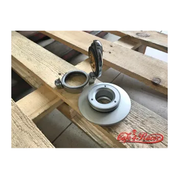 cafe 4 racer - Víčko nádrže BMW R nine T Stříbrné leštěné víčko ve stylu Monza - Cafe4Racer Víčko nádrže 