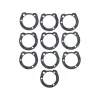 cafe 4 racer - Athena air cleaner housing to filter gasket. .062 paper. 95- - Athena Engine&Transmition&Clutch Gaskets 