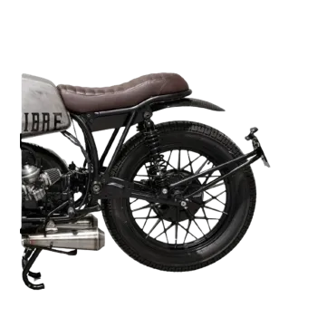 cafe 4 racer - SADA ZADNÉHO RÁMU DOUBLE 47cm vrátane SEDADLA - BMW R s dvoma zadnými tlmičmi - Studiofibre KIT 