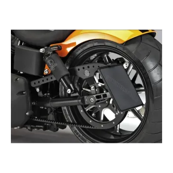 cafe 4 racer - Wunderkind Harley-Davidson Nightster License plate holder '2Stripes' side mount - WUNDERKIND Custom Harley-Davidson Nightster 