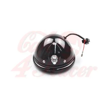 cafe 4 racer - 5-3/4 5.75" Headlight housing black - bottom mount - Cafe4Racer Headlight housing 