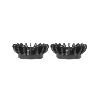 cafe 4 racer - Exhaust nut   With short fins  For /7, Paralever, Monolever models BLACK  MOD1 - Cafe4Racer Exhaust nuts 