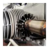 cafe 4 racer - Exhaust nut   With short fins  For /7, Paralever, Monolever models BLACK  MOD1 - Cafe4Racer Exhaust nuts 