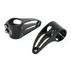 cafe 4 racer -  Triumph Bonneville / BMW K models   Giger - Short Reach Headlight Brackets 41mm - Black - Motone Triumph Bonneville 