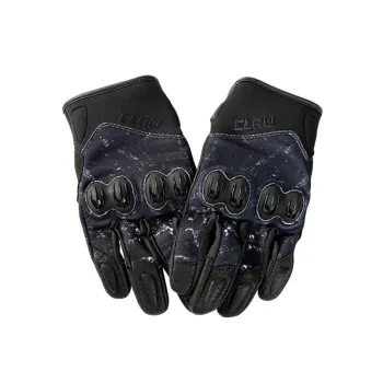 cafe 4 racer - Segura Russel gloves black/beige - SEGURA Gloves 