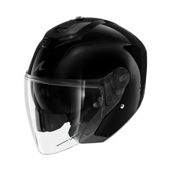 cafe 4 racer - Shark RS Jet Carbon Blank helmet glossy black - SHARK HELMETS SHARK 