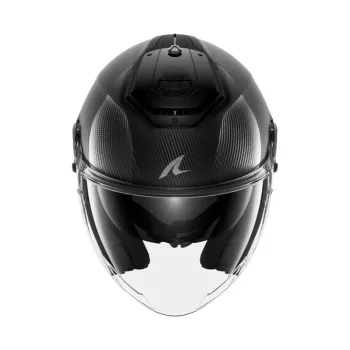 cafe 4 racer - Prilba Shark RS Jet Carbon Blank lesklá čierna - SHARK HELMETS SHARK 