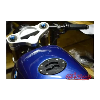 cafe 4 racer - BMW K75/100/1100 uzáver SS čierny - Cafe4Racer Uzávery nádrže 