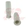 cafe 4 racer - Handle bar grips white AMAL CR2 - Cafe4Racer Grips 