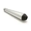 cafe 4 racer - V PARTS Vintage Series Megaton Slip-on Chromed/Black End Cap Universal - V parts Mufflers 76021381