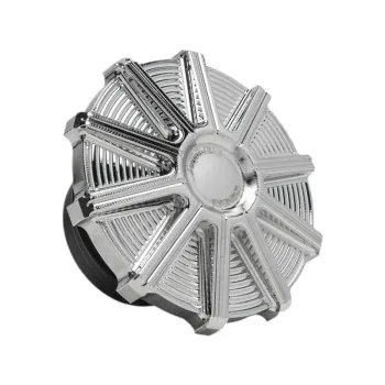 cafe 4 racer - Pop-up gas cap set. Chrome - MCS Fuel Caps 