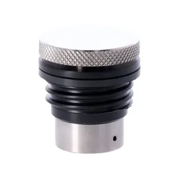 cafe 4 racer - Monza Flip Up Gas Tank Cap 2.5"/62mm - wrinkle Black - Motone Fuel Caps 
