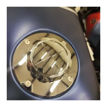 cafe 4 racer - BMW K75/100/1100 stříbrná se stříbrným uzávěrem - Cafe4Racer Víčka nádrží 