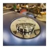 cafe 4 racer - BMW K75/100/1100 stříbrná se stříbrným uzávěrem - Cafe4Racer Víčka nádrží 