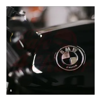 cafe 4 racer - BMW  TANK logo VINTAGE NR2 80mm 2ks - Cafe4Racer Emblémy Nálepky Logá 