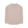 cafe 4 racer - 13 1/2 Waffle jersey sand - 13 1/2 Company Košile 
