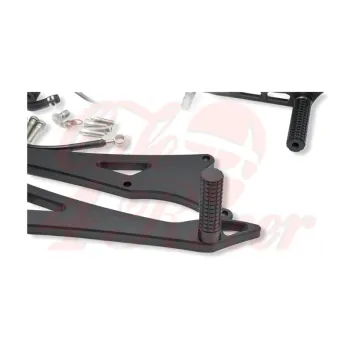 cafe 4 racer - Prepákovanie pre K75/100/1100/K1 - komplet kit čierne/strieborné DLHÉ -  Prepákovanie 