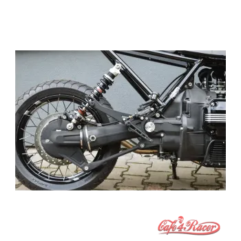 cafe 4 racer - Prepákovanie pre K75/100/1100/K1 - komplet kit čierne/strieborné DLHÉ -  Prepákovanie 